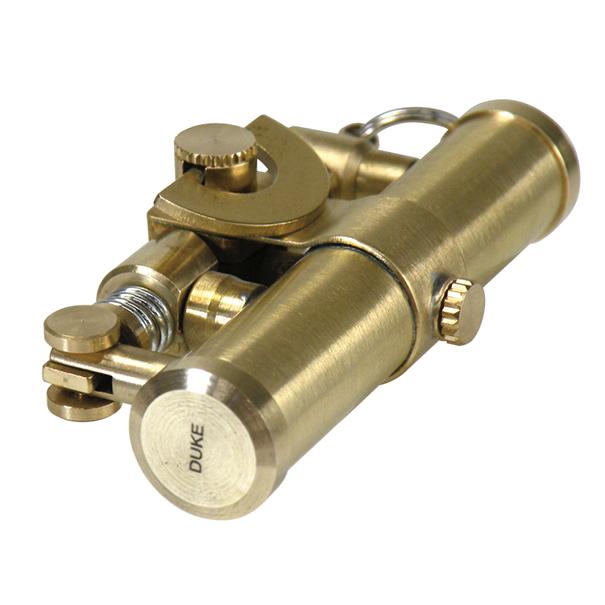 [在庫あり] ペンギンライター DUKE デューク4 オイルライター（ブラスサテン） |  | 01