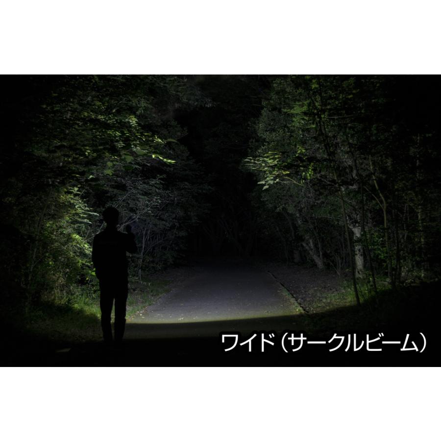 GENTOS 閃 FLP-2306 (SG-505の型番違い) 明るさ350ルーメン 単4電池3本 | GENTOS | 03