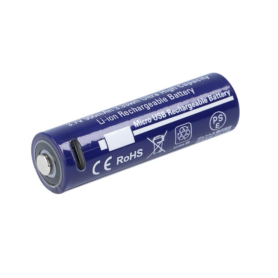 GENTOS Gシリーズ GF-106RG 500ルーメン 専用充電池／乾電池兼用 耐塵