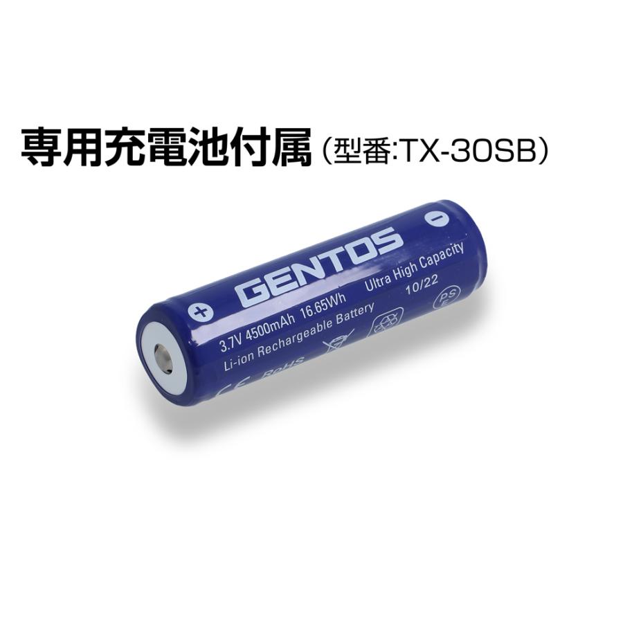 GENTOS（ジェントス） 充電式ライト T-REX TX-3000R 明るさ3000