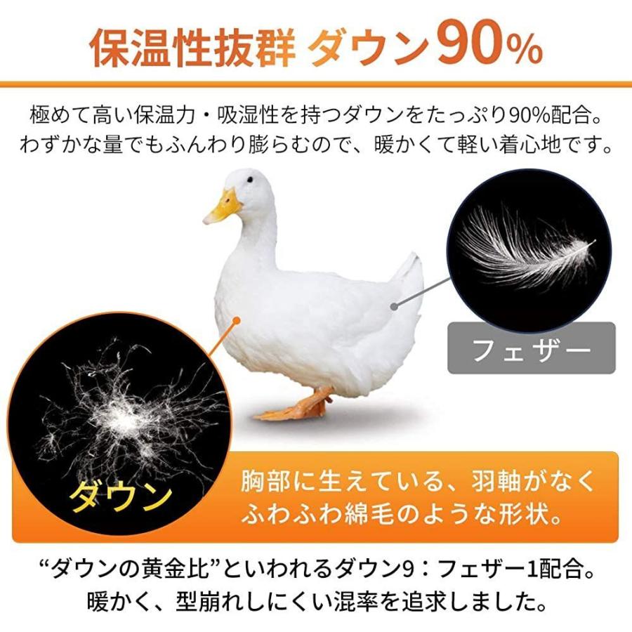 スマートコレクション ダウンベスト アイリスプラザ ライトダウンベスト メンズ IPD-001 ネイビー M｜chubu-smartmarket｜06