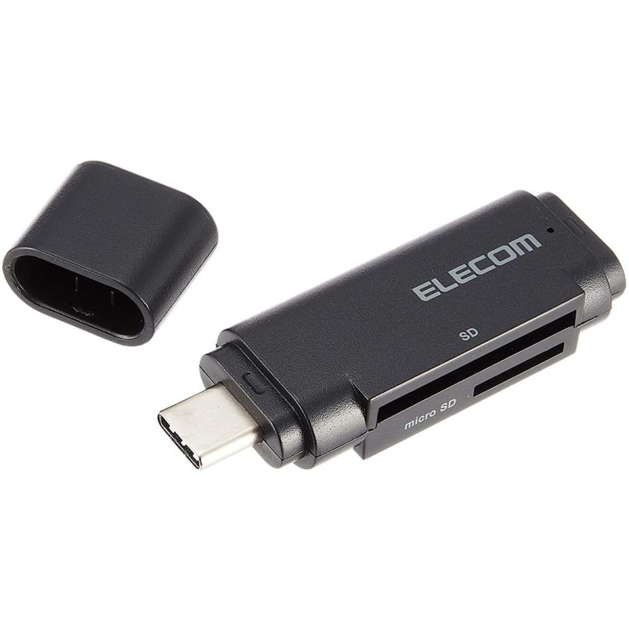 おトク エレコム メモリリーダライタ Type Cコネクタ 直挿しタイプ Sd Microsd用 ブラック Mr3c D011bk Dprd Jatimprov Go Id