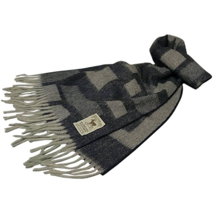 100 品質保証 Hilltop ヒルトップ Lambswool Cashmere Mufflers マフラー Fah A1 Navy マフラー Library Isti Cnr It