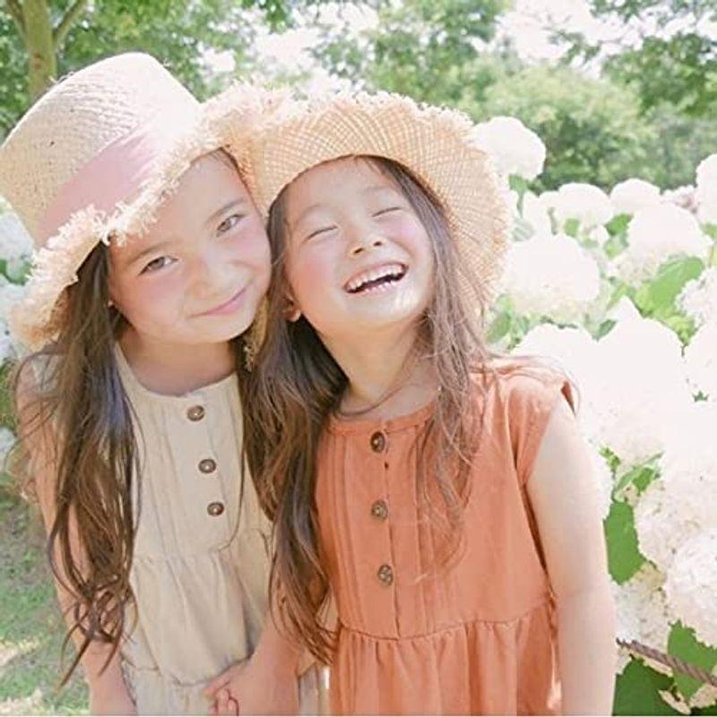 Citron フリル ノースリーブ ティアード ワンピース ワンピ 女の子 夏服 キッズ服 秋服 代引不可 春服 子供 赤ちゃん 出産祝い ベビー服