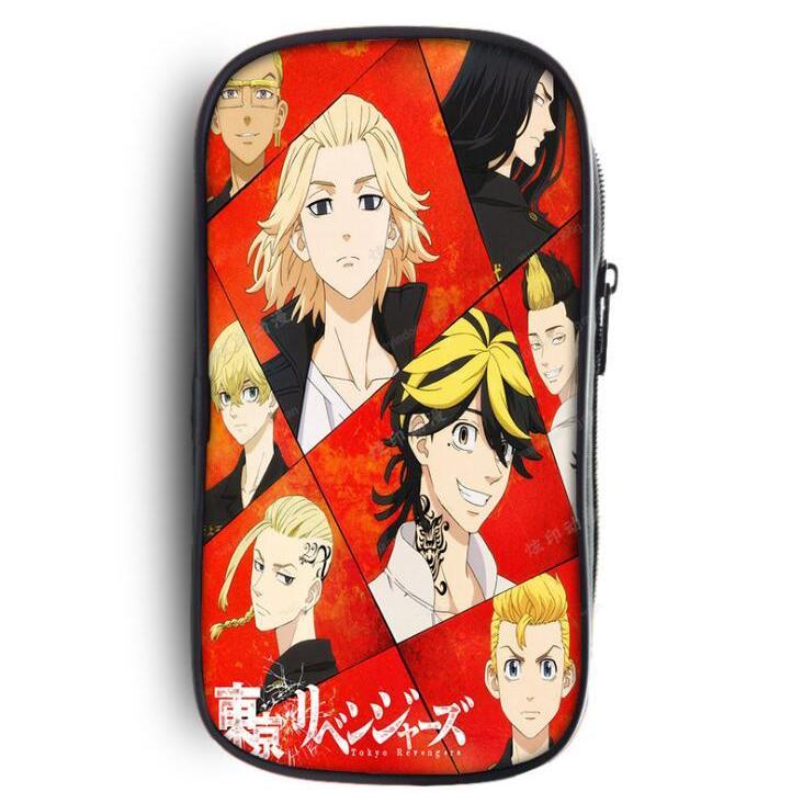 セール特別価格 東京卍リベンジャーズ ペンケース 文房具 大容量 軽量 ギフト 筆箱 化粧ポーチ 収納バッグ おしゃれ 小物入れ 男女兼用 高校生 仕事用 Aynaelda Com