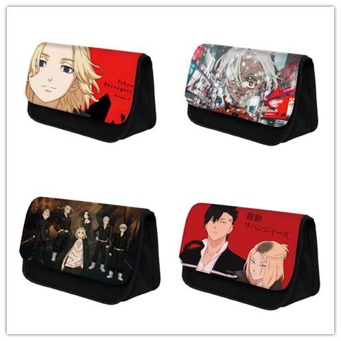 公式の店舗 東京卍リベンジャーズ ペンケース 文房具 大容量 軽量 ギフト 筆箱 化粧ポーチ 収納バッグ おしゃれ 小物入れ 男女兼用 高校生 仕事用 Aynaelda Com