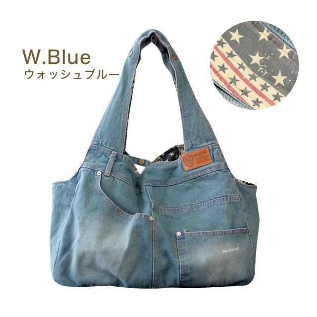 キャリーバック　ベッド　リメイク　デニム　バック　ふわふわ　新品　1点物 キャリーバック ベッド リメイク デニム バック ふわふわ 新品 1