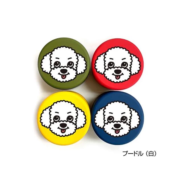 DOGプチ缶ケース プードル 携帯おやつケース トリーツケース 小物入れ
