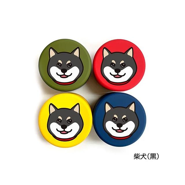 DOGプチ缶ケース 柴犬 携帯おやつケース トリーツケース 小物入れ 犬