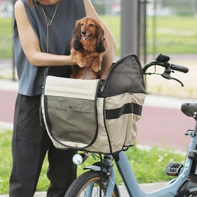 maruto ペットキャリー自転車カゴカバー 犬 ドッグキャリー 自転車用