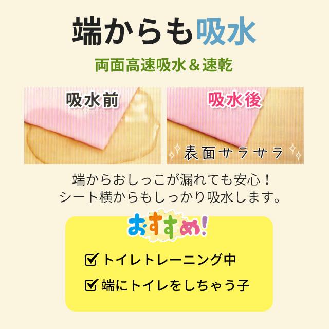 制菌ペットシーツ2 プレミア 何度も洗って使える ストロベリー&ベア柄