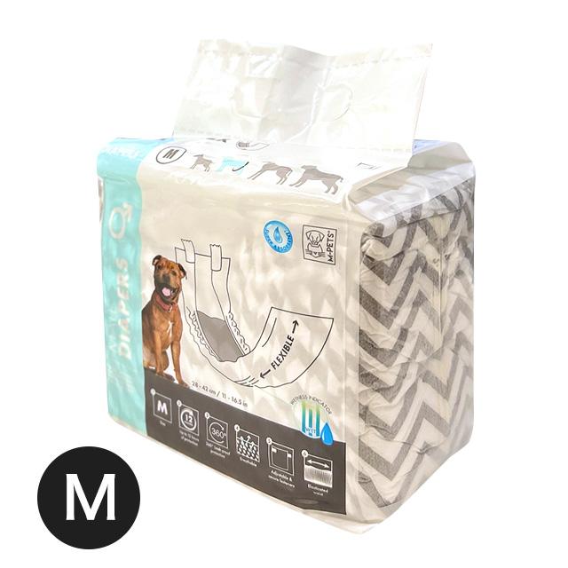 M-PETS 男の子用オムツ M ドッグウェア マナーパッド 犬用おむつ 