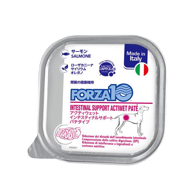 FORZA10 インテスティナルサポート　アクティブパテ サーモン 缶　犬用 FORZA10（フォルツァディエチ） アクティウェット インテスティナル