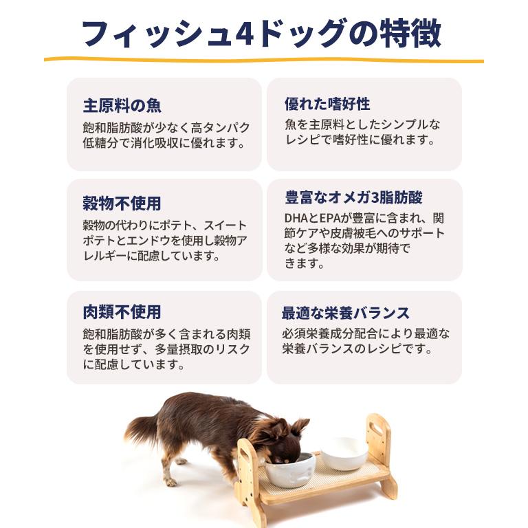 FISH4DOGS フィッシュフォードッグ スーペリア パピー 6kg 犬用ごはん ドッグフード ドライフードの画像