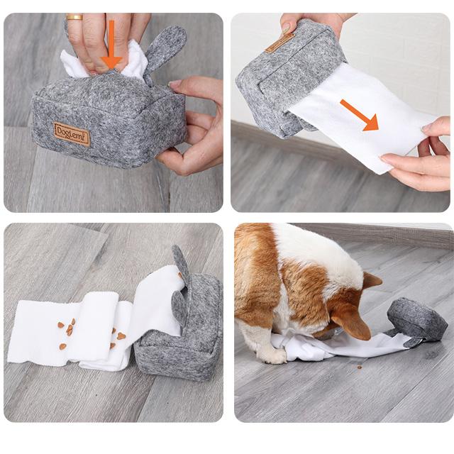 犬用品　まとめ売り　新品未使用 Lange ランジュ 探犬TOY mini 無限ティッシュ ドッグトーイ おもちゃ