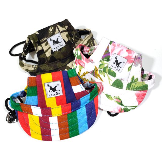 TAILUP ペットキャップ 犬用帽子 ドッグウエア 小型犬 猫 ペット