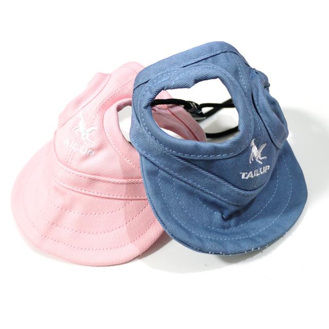 TAILUP ペットキャップ ハーフカット 犬用帽子 ドッグウエア 犬服 小型