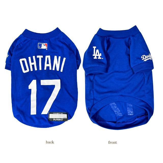 送料無料新品★犬の洋服ＭＬＢ公式ドジャース大谷翔平ユニホームＴシャツＳ～Ｍサイズ 楽天市場】犬服 MLB公式 大谷翔平 ユニフォーム Tシャツ