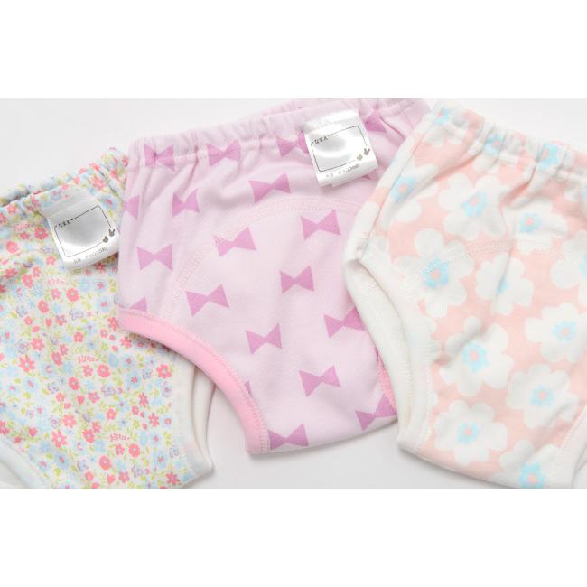 トレーニングパンツ 3層 5枚組 トレパン トイレトレーニング トイトレ 女の子 ベビー 子供 保育園 90 95 100 110 120 130 おもらし かわいい 5枚セット |  | 12