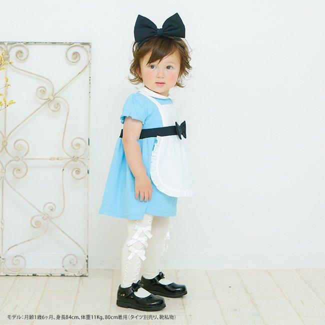 ベビー服 赤ちゃん 服 ベビー ワンピース ヘアバンド コスプレ 仮装 ハロウィン 女の子 70 80 90 アリス風ワンピースセット P2292 Chuckle 通販 Yahoo ショッピング