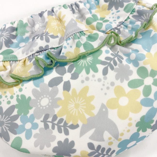 ベビー服 赤ちゃん 服 ベビー 水着 パンツ 水遊び 女の子 花柄 いちご柄 レモン柄 80 90 100 フリル付きスイムパンツ |  | 07