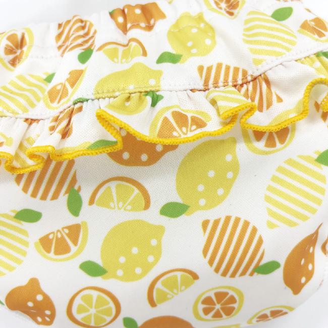 ベビー服 赤ちゃん 服 ベビー 水着 パンツ 水遊び 女の子 花柄 いちご柄 レモン柄 80 90 100 フリル付きスイムパンツ |  | 08