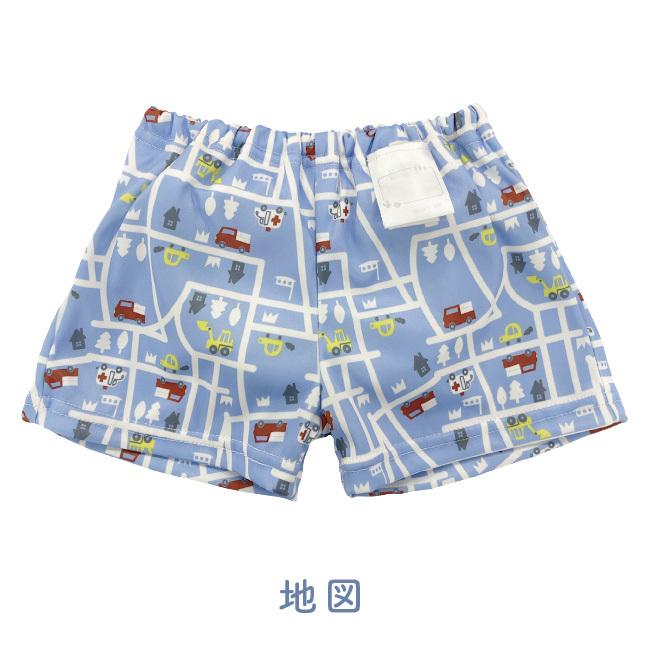 ベビー服 赤ちゃん 服 ベビー 水着 パンツ 水遊び 男の子 ボーダー 車柄 ハイビスカス 恐竜 80 90 100 トランクススイムパンツ |  | 03