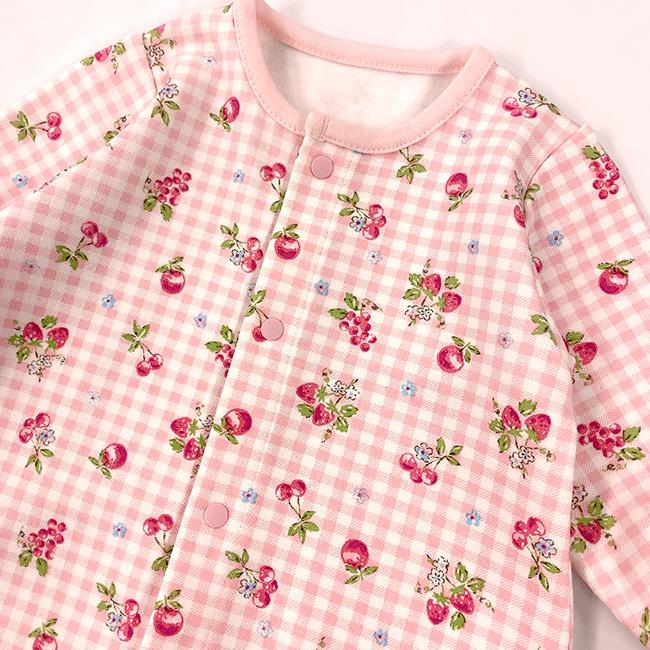 ベビー服 赤ちゃん 服 ベビー ツーウェイオール 女の子 新生児 2wayオール ドレスオール 50 60 スウィートガールベスト付き新生児ツーウェイ オール P5038 Chuckle 通販 Yahoo ショッピング