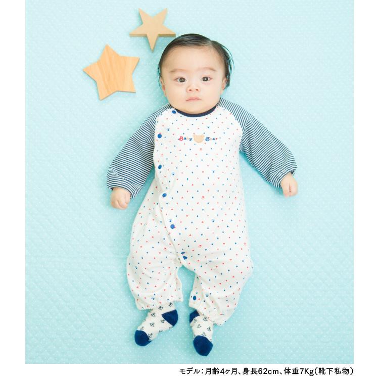 ベビー服 赤ちゃん 服 ベビー ツーウェイオール 新生児 ドレス 男の子 出産祝い ギフト 50 60cm トランプ柄新生児ツーウェイオール P5175a Chuckle 通販 Yahoo ショッピング