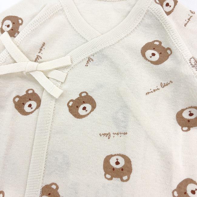 ベビー服 赤ちゃん 服 ベビー 短肌着 低体重 40-50 男の子 女の子 クマ 低出生体重児 くま低体重新生児短肌着 |  | 06
