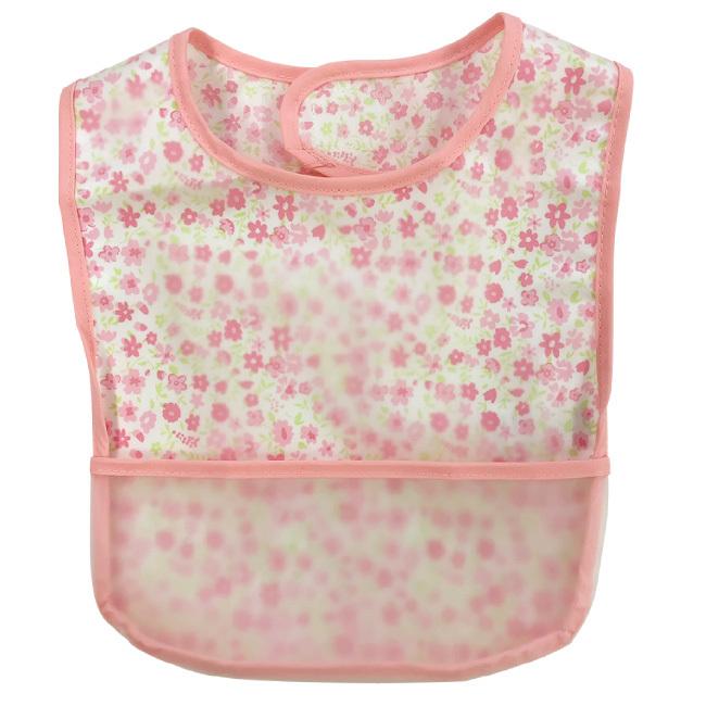 ベビー服 赤ちゃん 服 ベビー 食事エプロン 2枚セット 花柄 女の子 保育園 防水 小花柄食事用エプロン2枚組 |  | 01