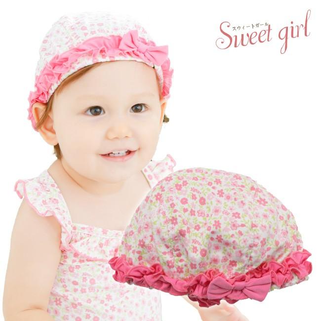 ベビー服 赤ちゃん 服 ベビー 水着 スイムキャップ 小花柄 女の子 80 90 95 水遊び 帽子 小花柄スイムキャップ P9812 Chuckle 通販 Yahoo ショッピング