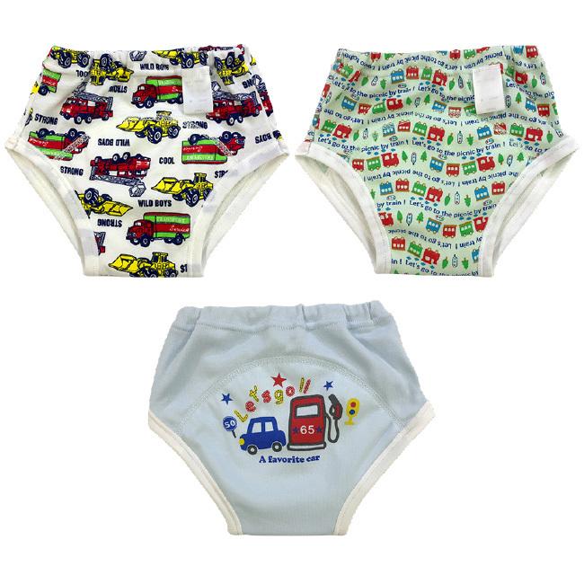 トレーニングパンツ３点セット トレーニングパンツ 3層 3枚組 トレパン トイレトレーニング
