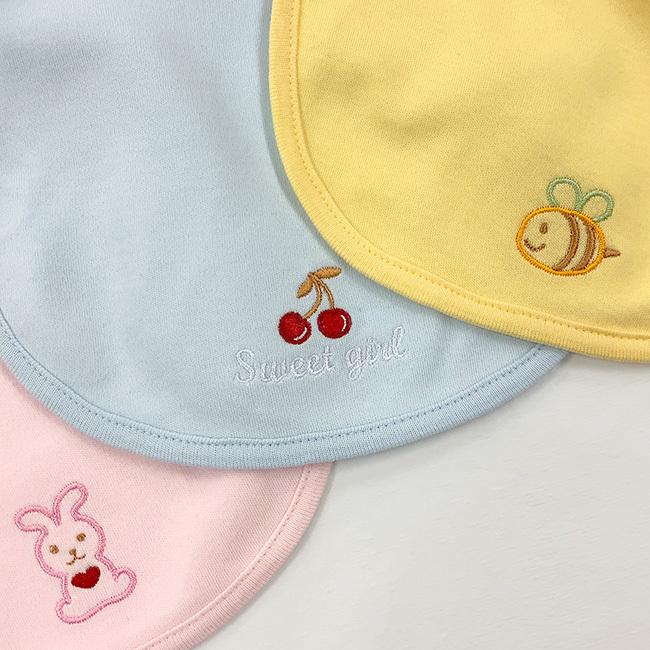 ベビー服 赤ちゃん 服 ベビー 実物 スタイ よだれかけ ビブ 男の子 プレゼント 女の子 かわいい ギフト 3枚セット スタイ3枚組 出産祝い