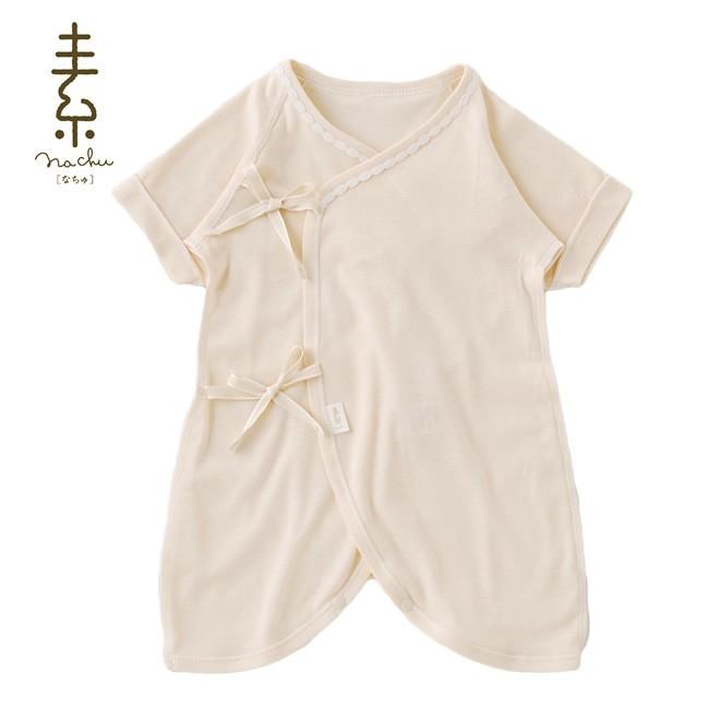 ベビー服 赤ちゃん 服 ベビー 新生児肌着 男の子 女の子 出産祝いギフト なちゅ 新生児コンビ肌着 日本製 V6702 Chuckle 通販 Yahoo ショッピング