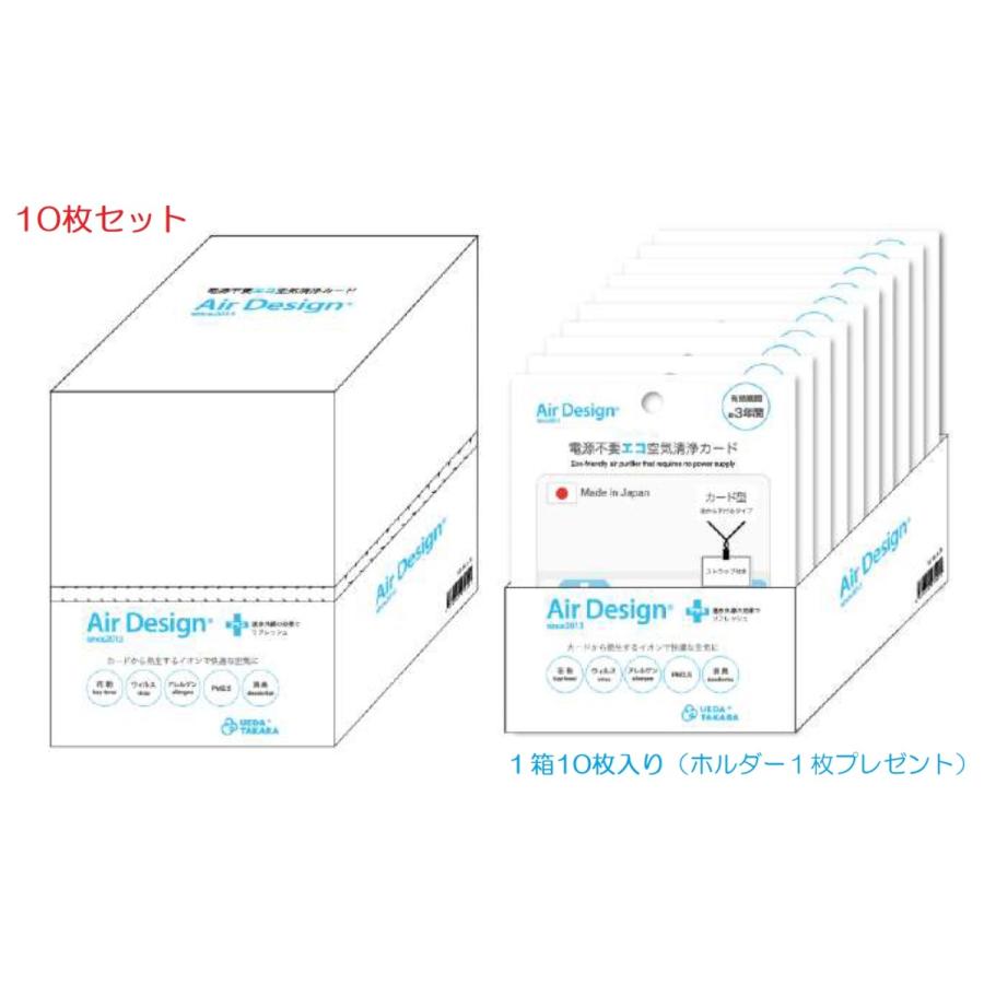 身につけるだけ・電池不要「エアデザインカード (Air Design Card