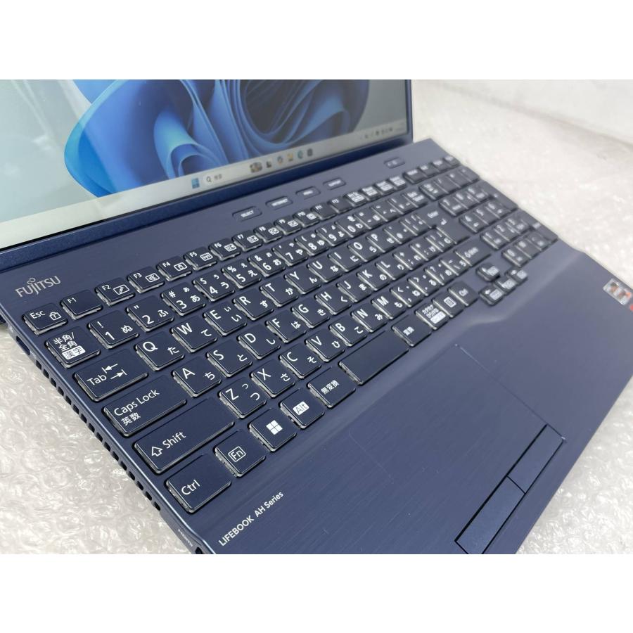 LIFEBOOK AH □富士通 AH50/H1 / Ryzen 7 5700U 16GBメモリー 256GB