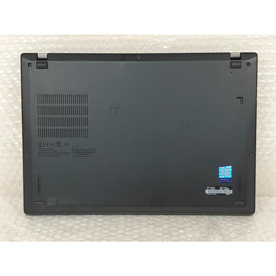 ThinkPad X ○レノボ Lenovo X13 Gen1 / i5-10210U 8GBメモリ 256GB