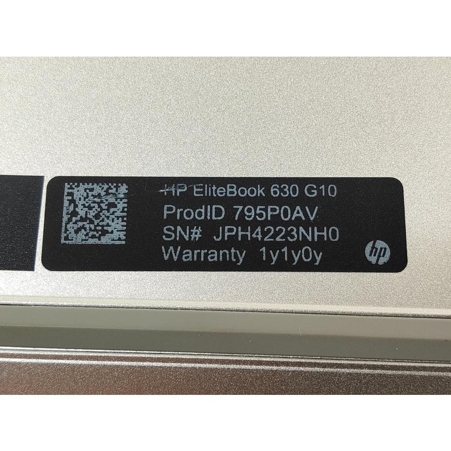 Elite（日本HP） ○HP EliteBook 630 G10 / 第13世代 i7-1355U 16GB
