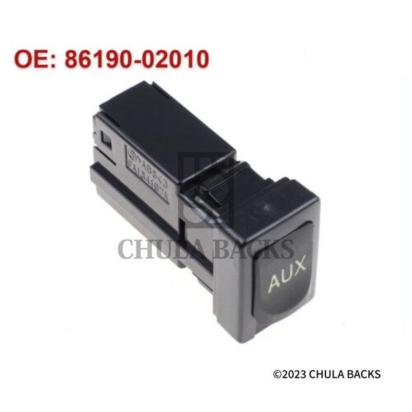 TOYOTA COROLLA TUNDRA RAV4 AUX AUXILIARY JACK STEREO PORT 86190