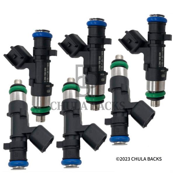 CHRYSLER DODGE フューエルインジェクター AVENGER NITRO 300 2.7L 3.5L 0280158028 6個