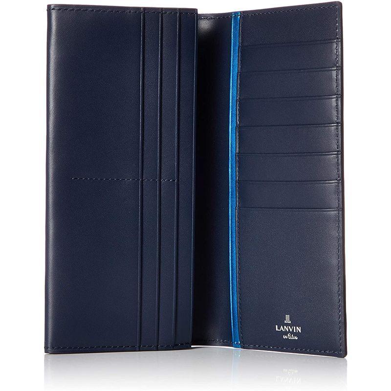 おすすめ ブルー メンズ 長財布 パーシャル小物 ランバンオンブルー 財布