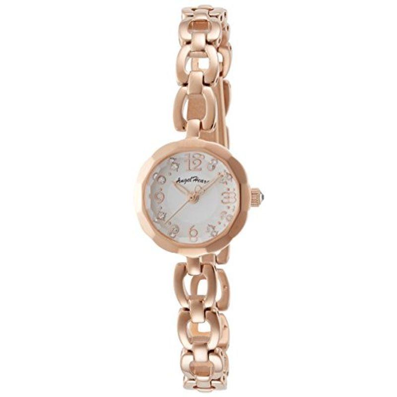 レビュー高評価のおせち贈り物 ピンクゴールド Bf21pw スワロフスキー ホワイト文字盤 Flower Brilliant 腕時計 エンジェルハート レディース腕時計 Mindfulandgood Com