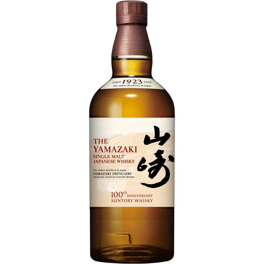 サントリーシングルモルトウイスキー山崎100周年記念蒸留所ラベル700ml