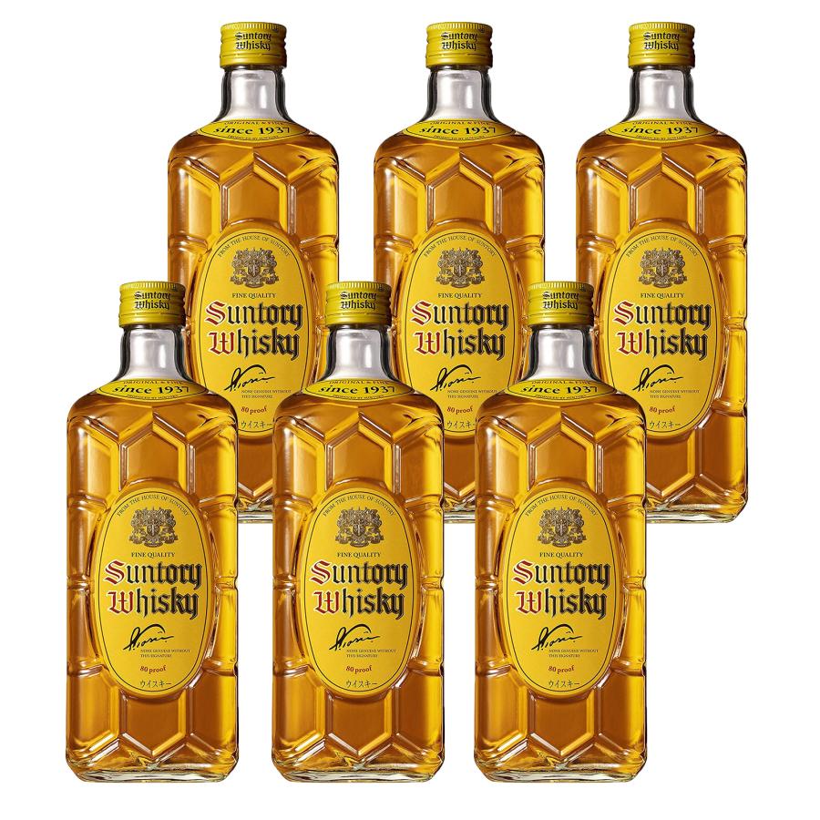 サントリーウイスキー　角瓶 700ml 6本セット サントリーウイスキー 角瓶 700ml ×6本セット : お酒とお米の酎