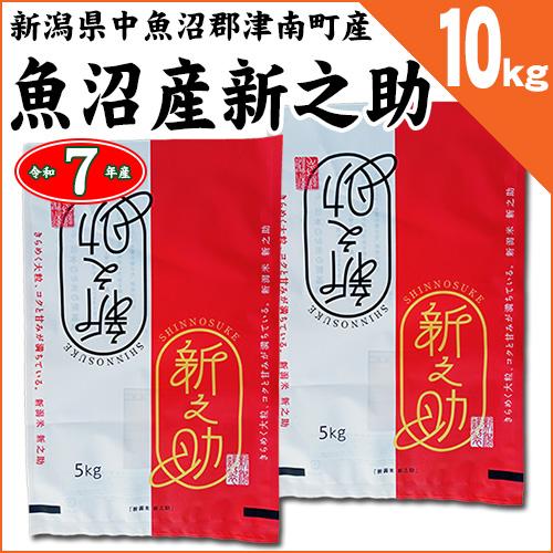 新潟県産新之助5㎏×2袋（令和6年産）