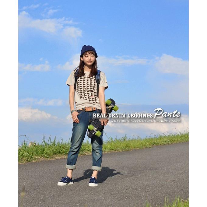 レギンス パンツ レディース スキニー 魔法のデニレギ レギパン ストレッチ 超美脚 デニム 魔法のリアルデニム レギンスパンツ | CHUNKY FACTORY | 10