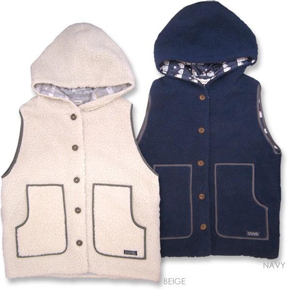 Sale ボア ベスト パーカー レディース 重ね着 体型カバー ゆったり カジュアル アメカジ ナイロン 北欧 配色 パイピング ボア フード パーカーベスト Dv Chunky Factory 通販 Yahoo ショッピング