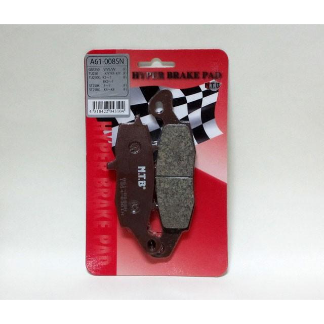 エアフィルター & ブレーキパッドキット＆プラグ グラストラッカー(NJ47A・NJ4BA・NJ4DA) NTBフロントブレーキパッド