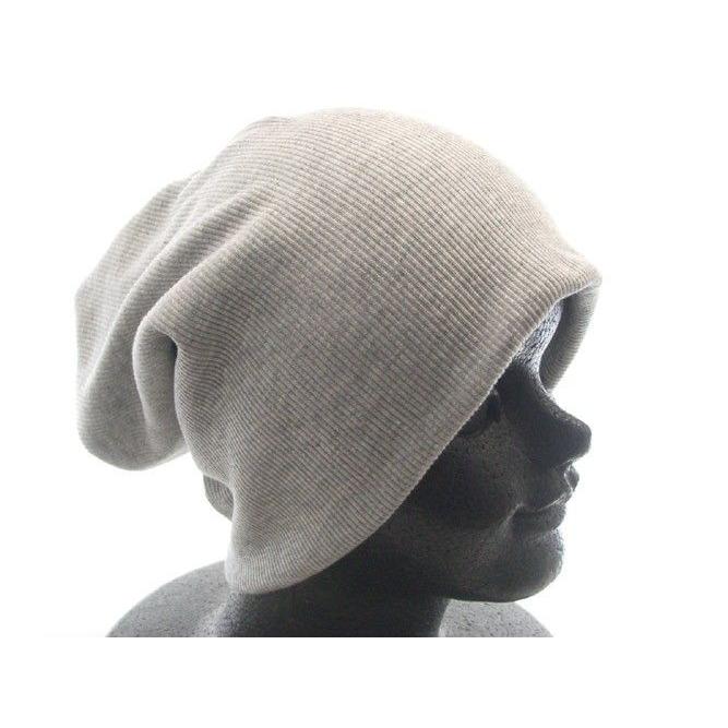 ネックウォーマー ビーニー グレー ターバン 帽子 ワッチ ネック